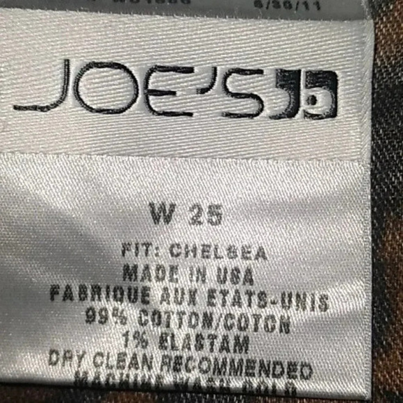 Joe's Jeans Wild Limited Edition Chelsea Renata Wash y2k Skinny Jeans - Picture 7 of 7